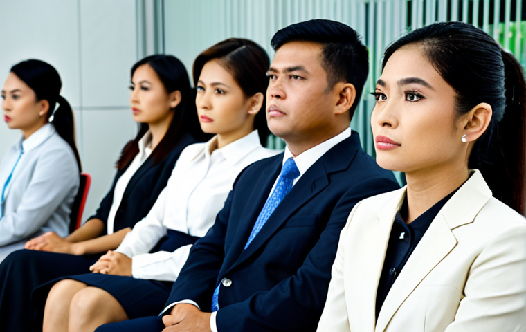 노무사 업무 중 발생한 주요 에피소드 - Company Restructuring & Layoffs**

"A diverse group of Thai office workers, dressed in professional ...
