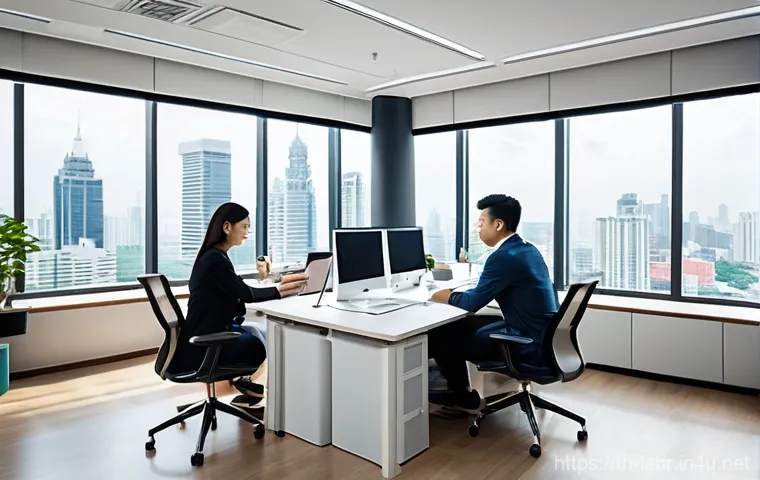 노동쟁의 해결 사례 분석 - **Prompt:** A serene and professional meeting room in a Thai corporate setting, where a labor disput...